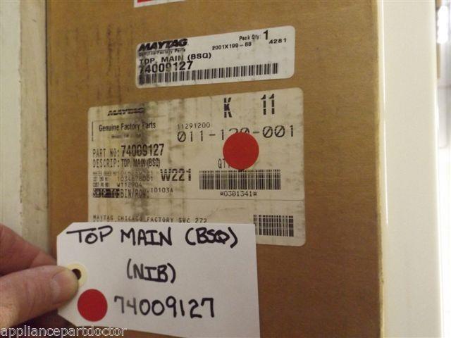 Maytag Stove 74009127 Top, Main (bsq) NEW IN BOX Maytag Stove 74009127 Top, Main (bsq) NEW IN BOX